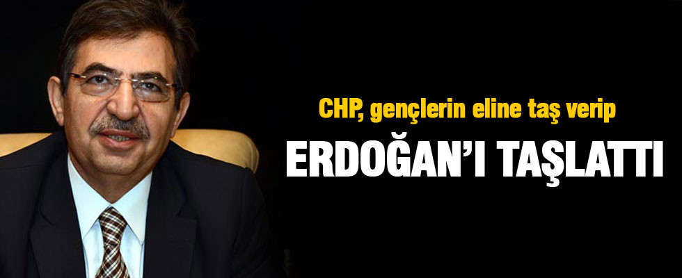Güllüce: CHP gençlerin eline taş verdi
