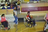 BAYRAM GALE - Kaymakam, Tekerlekli Sandalyede Basketbol Oynadı