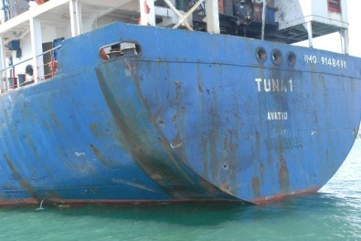 Libya Açıklarında Vurulan Tuna-1, Saldırının İzlerini Taşıyor