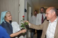 CEMIL ŞEBOY - Cumhurbaşkanının Açtığı Hastaneye İlk Ziyaret Şeboy'dan