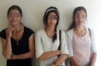 EV HAPSİ - Genç Kız Hırsızlar Suçüstü Yakalandı