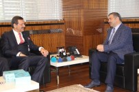 RıFAT HISARCıKLıOĞLU - Hisarcıklıoğlu, Mustafa Çelik'i Ziyaret Etti