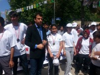 Silvan'da Gençlik Haftası Yürüyüşü