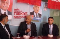 AHMEDI HANI - AK Parti Eski Van Milletvekili Dinçer'den Saadet Partisine Ziyaret