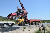 Akseki'de Trafik Kazası Açıklaması 1 Ölü, 2 Yaralı