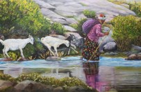 RESİM ATÖLYESİ - Ataçarşı Resim Atölyesi'nden Yıl Sonu Resim Sergisi