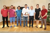 MEHMET KOCADON - Başkan Kocadon, THK Bodrum Şubesi'ni Ağırladı