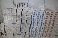 Beypazarı'nda 2 Bin 155 Paket Kaçak Sigara Ele Geçirildi
