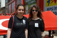 Gençlik Yürüyüşünde Rabia Unutulmadı