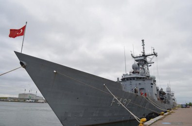 TCG Göksu Fırkateyni Kopenhag'da