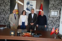 MESUT HOŞCAN - Usluer, Eskişehirspor Yönetimi İle Buluştu