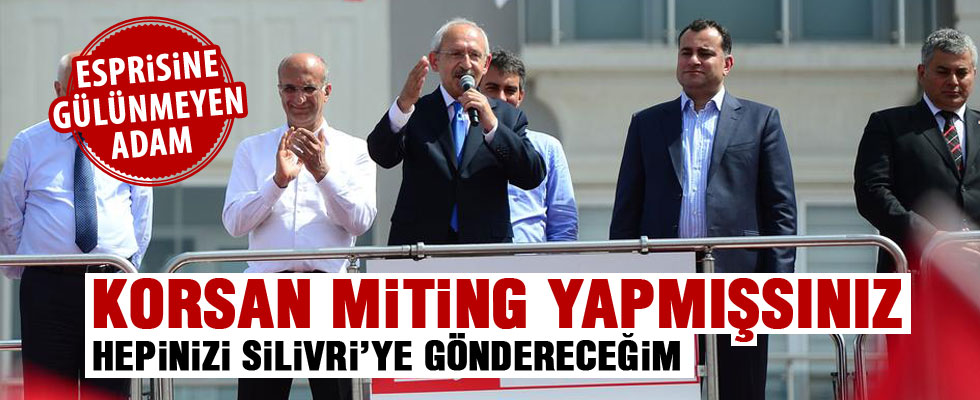 Kılıçdaroğlu'ndan Dikmenlilere 'Silivri' esprisi