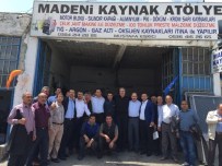GÖKTÜRK - Nevşehir Milletvekili Adayları Sanayi Gezilerine Devam Ediyor