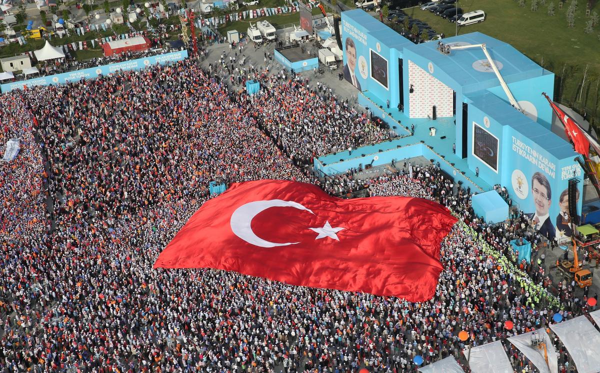 İstanbul'da tarihi AK Parti mitingi