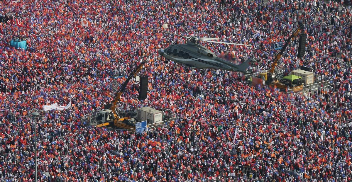 İstanbul'da tarihi AK Parti mitingi