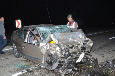 Aksaray'da Kazada Ölenler Toprağa Veriliyor