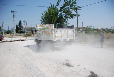 Aydın'da Tamamlanmayan Yola Vatandaş Tepkisi