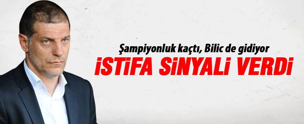 Bilic'ten flaş açıklama!