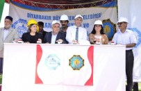 ZÜLKÜF KARATEKIN - Ergani'de Kısmi Kanalizasyon Şebekesi Ve Kolektör Hattının Temeli Atıldı