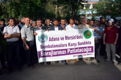 HDP Siverek, Adana Ve Mersin'deki Saldırıları Kınadı