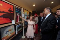 EBRU SANATı - Müzeler Haftası'nda Resim Sergisi Açıldı