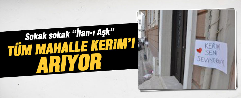 Sokak Sokak İlanı Aşk