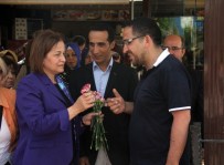 SEVIM SAVAŞER - AK Parti'li Savaşer'e Esnaf İlgisi