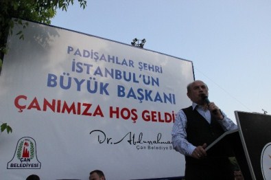 Kadir Topbaş, Çan'da Vatandaşlara Seslendi