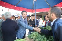 SEBZE HALİ - Milli İttifak Adayları Esnaf Ziyaretinde