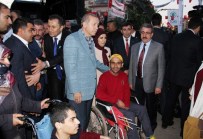 Erdoğan, Miting Sonrası Engelli Vatandaşlarla Görüştü