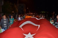 Gümüşhacıköy'de Fener Alayı Yürüyüşü Yapıldı