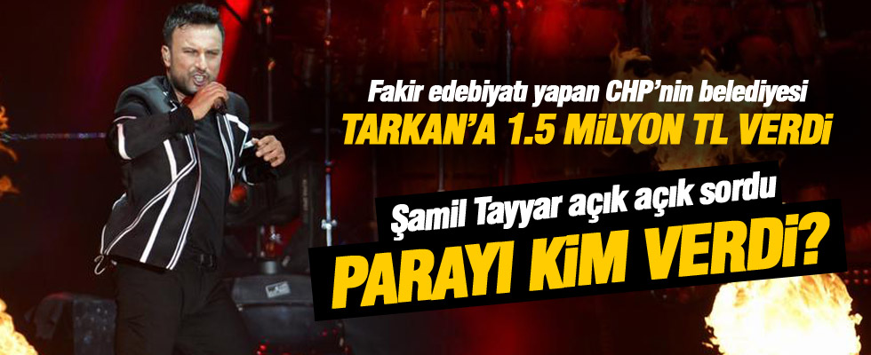Şamil Tayyar'dan Tarkan konseri tepkisi