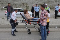 Samsun'da Trafik Kazası Açıklaması 1 Yaralı