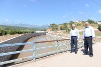 SU TAŞKINI - Akmaz Ve Yapraklı Dereleri Taşkın Koruması, Yıl Sonuna Tamamlanacak