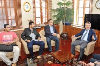 TURAN ÇAKıR - Arap Gazeteciler, Samsun Büyükşehir Belediyesi'ni Ziyaret Etti