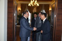 MUAMMER TÜRKER - Çin Halk Cumhuriyeti Büyükelçisi Yu Hongyang, Vali Türker'i Ziyaret Etti