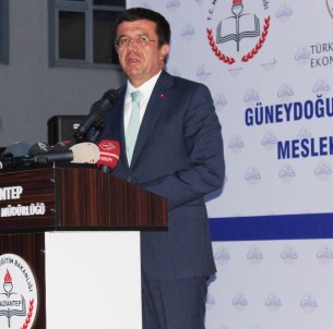 Ekonomi Bakanı Zeybekci, Gaib Mesleki Ve Teknik Anadolu Lisesi'ni Açtı
