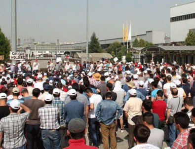 Grev yapan işçilere büyük şok