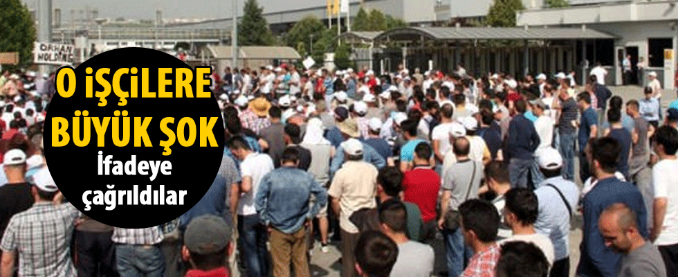 Grev yapan işçilere büyük şok
