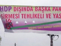 HDP'den tehdit dolu afiş