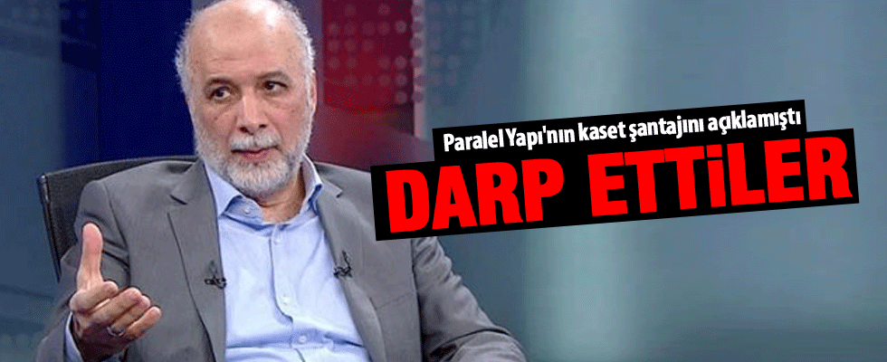 Latif Erdoğan'a canlı yayın öncesi saldırı!