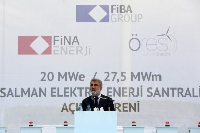 Salman Elektrik Enerji Santrali'nin Açılış Töreni