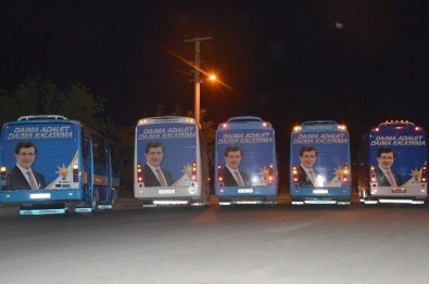 Topsöğüt Yolcu Otobüsü İşletmesinden AK Parti'ye Destek