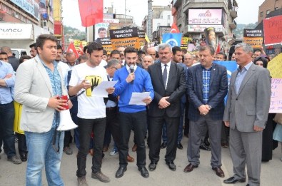 Zonguldak'ta Mursi Eylemi