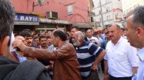 SERKAN KEÇELI - Çaycuma'da Pazarcılar Eylem Yaptı