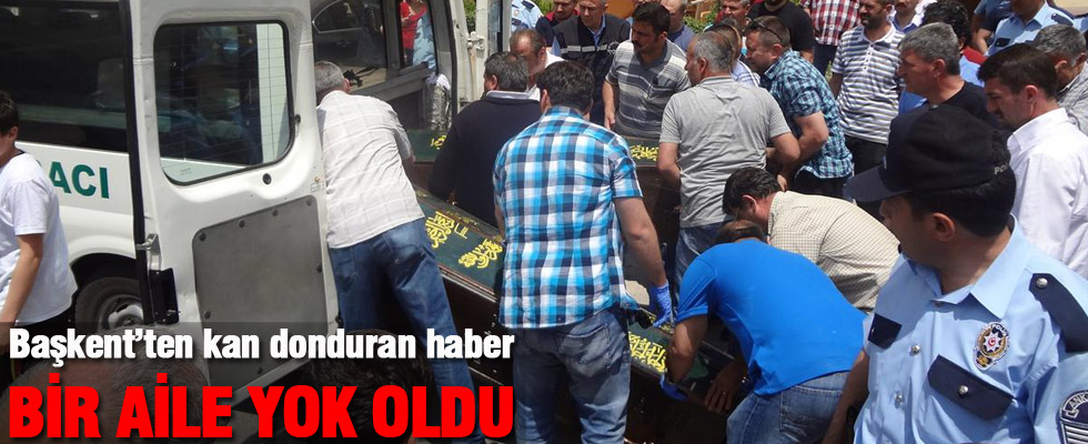 Cinnet Getiren Polis Eşini Ve Kızını Vurup İntihar Etti