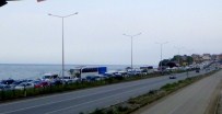 KARADENIZ SAHIL YOLU - Giresun-Ordu Havaalanı Açılışında Karadeniz Sahil Yolu'nda Ulaşım Felç Oldu