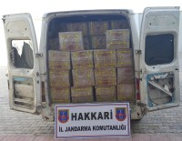 Hakkari'de Kaçak Çay Ve Sigara Operasyonu