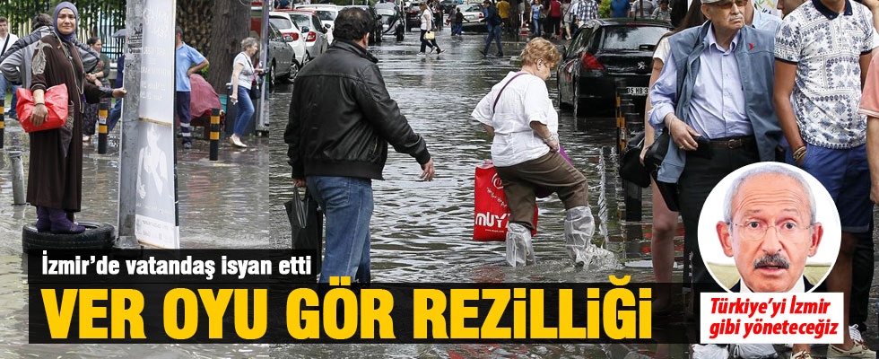 İzmir'de vatandaş isyan etti