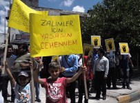 DIYANET SEN - Reyhanlı İlçesi'nde Mursi'ye Destek Eylemi